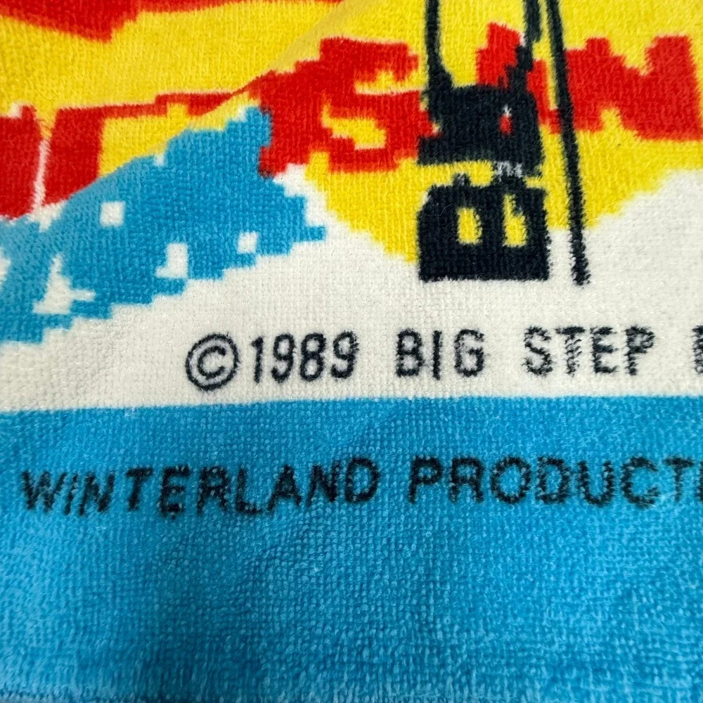 Vintage 1989 New Kids On‎ The Block NKOTB Beach Towel Jay Franco Winterland 80s